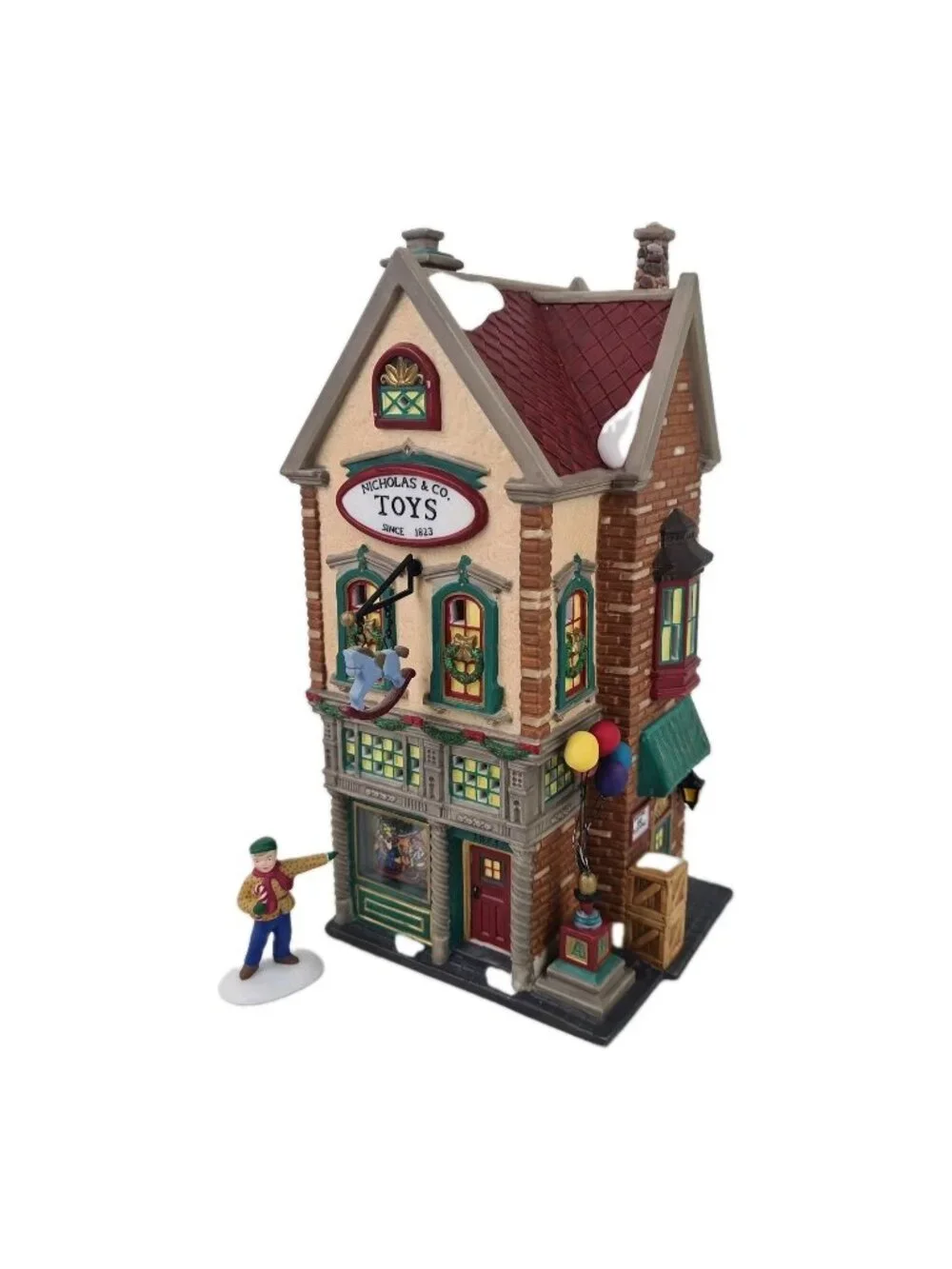 Department 56 Nicholas & Co Toys 58929 Christmas In The City Lighted Building